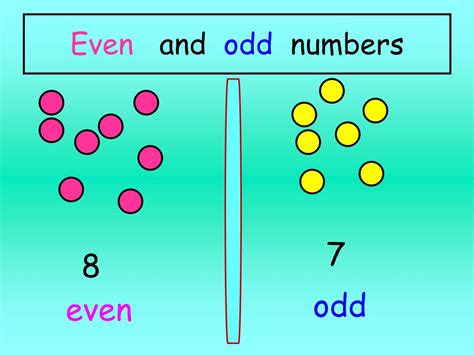 odd and even numbers ks1.